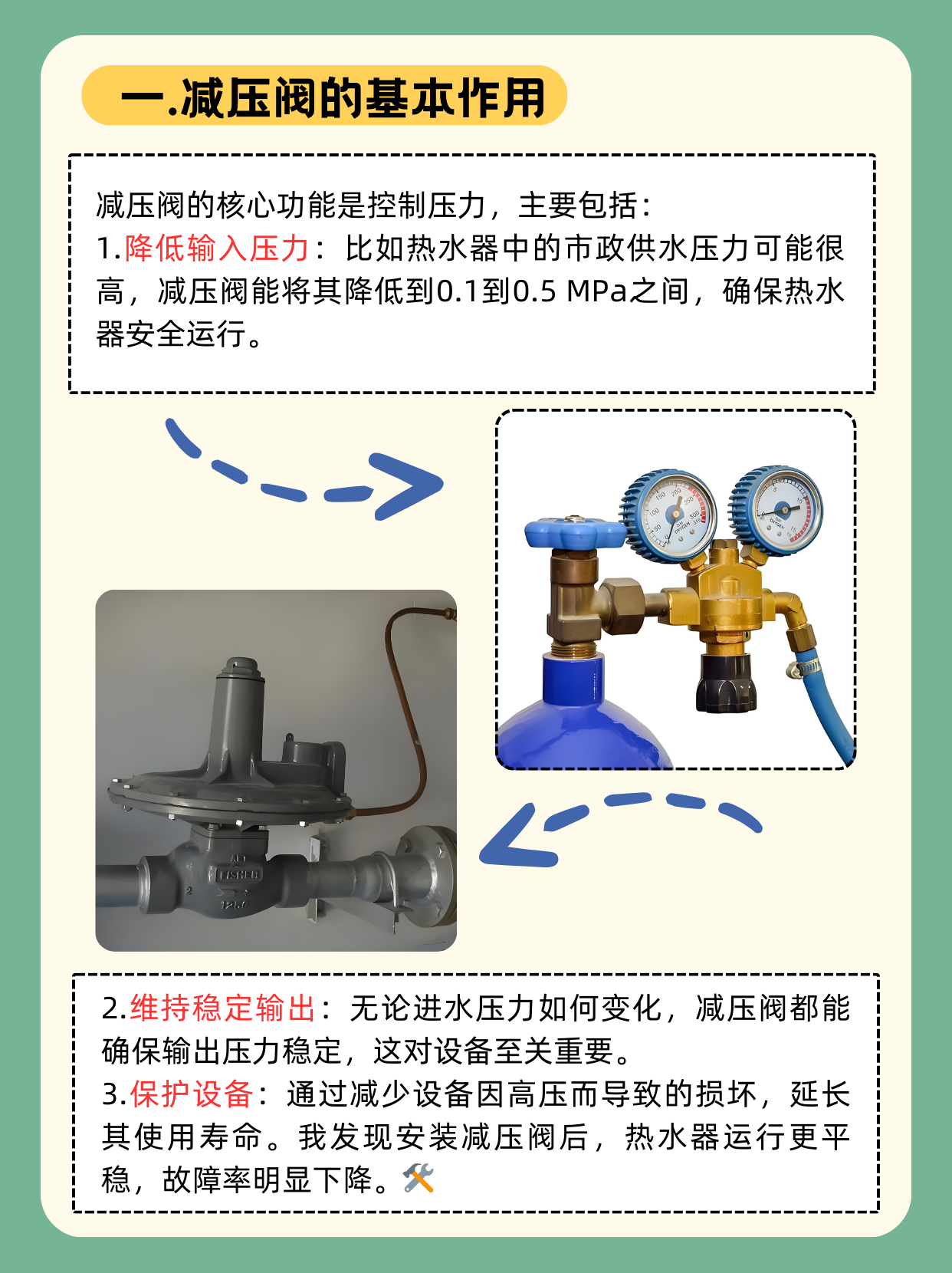 减压阀的作用与原理