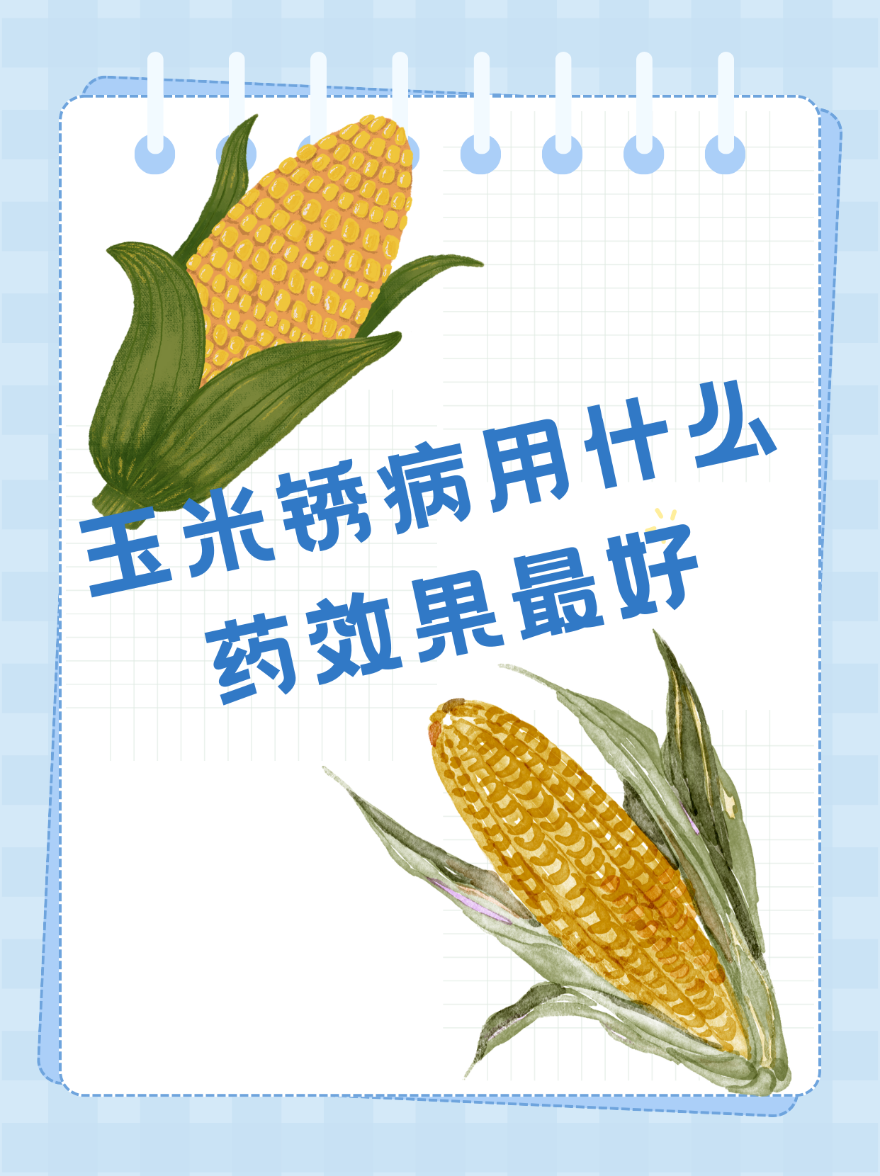 玉米锈病用什么药效果最好  1.