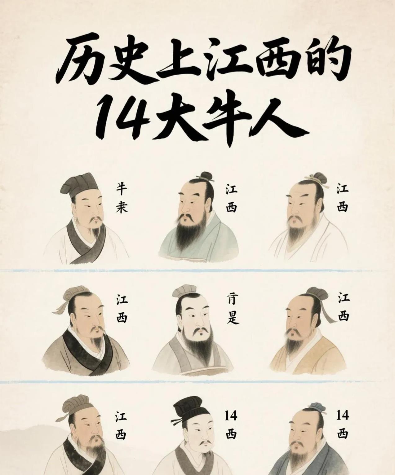 江西十大 名人揭秘 历史与文相关图片3