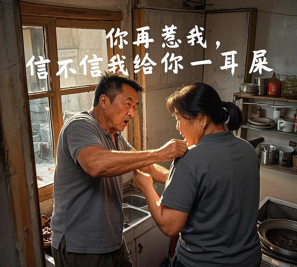 四川一对夫妻吵架,老婆很生气,对老公大吼:"你再惹我,信不信我给你一