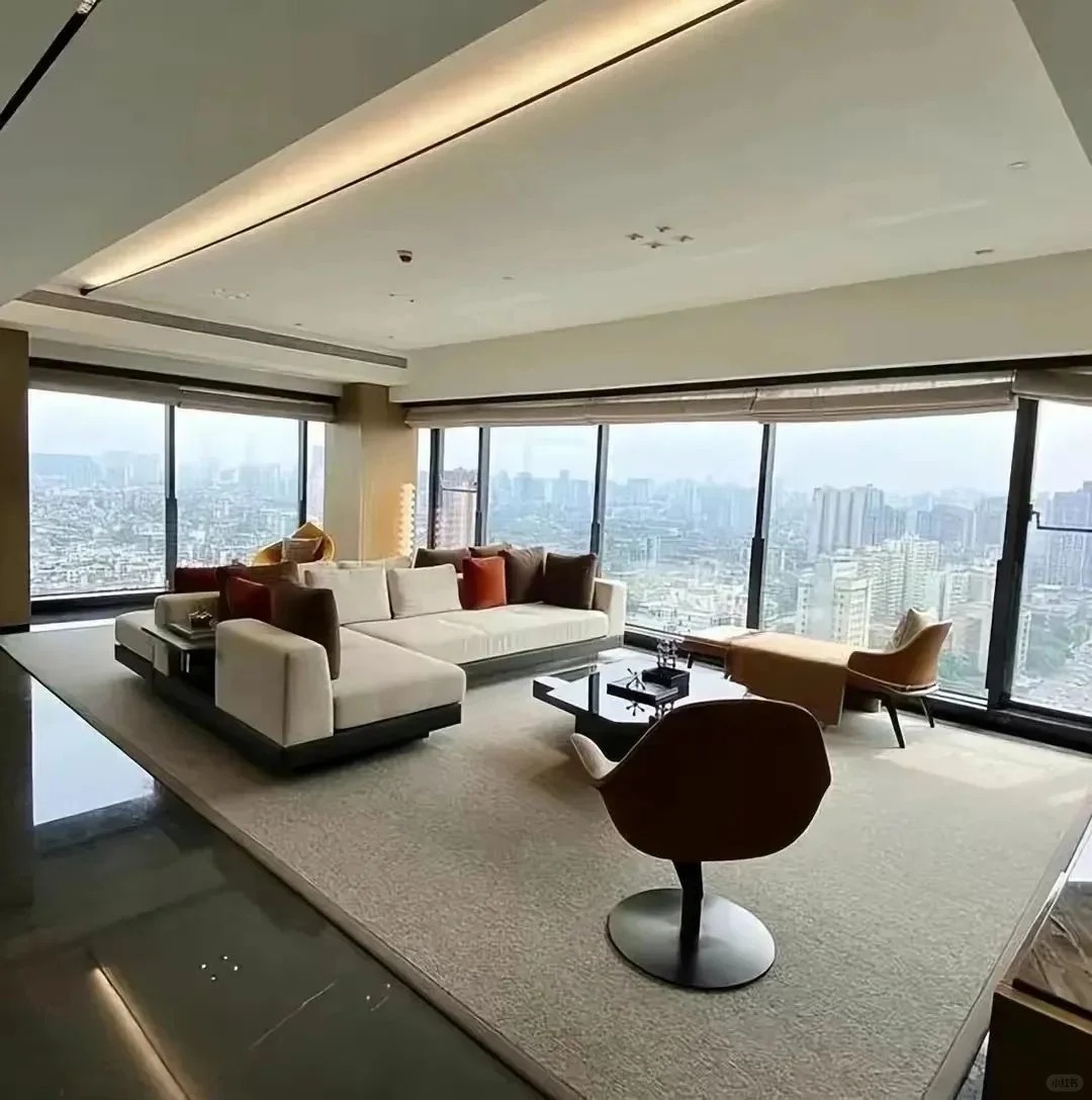 豪宅奢华大平层装修效果图300平米大平层装修效果豪宅房间赵露思的家