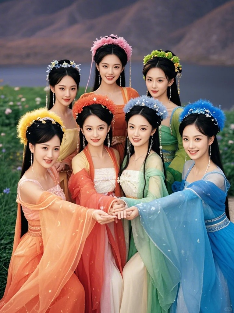 剧集二十一天# 重回天庭的七仙女,带你领略仙界风华!