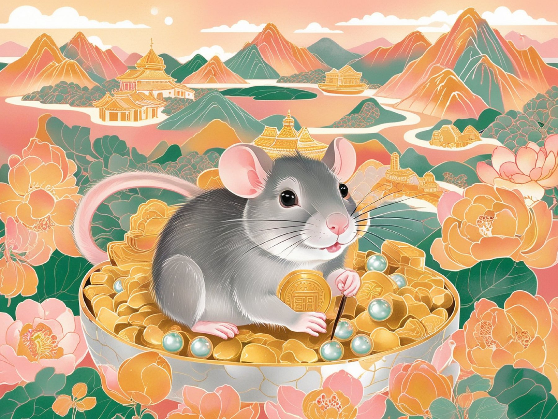 生肖鼠运势讲解图例表图片(生肖鼠运势讲解图例表图片大全)