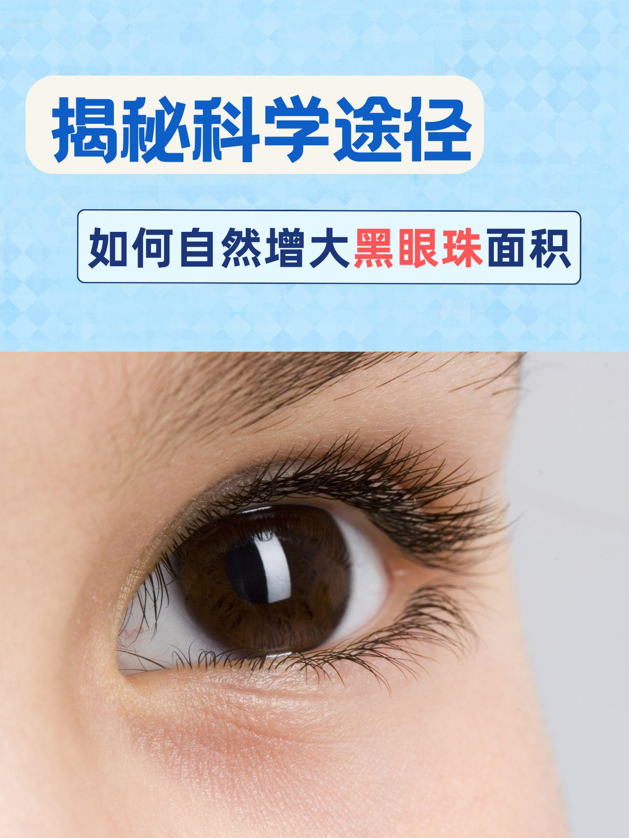揭秘科学途径:如何自然增大黑眼珠面积