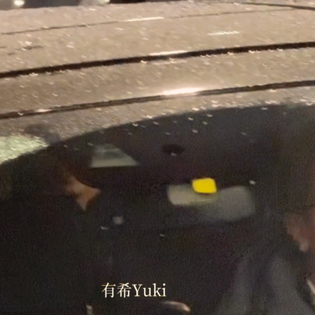 看完秀,天黑了,他还是出门了