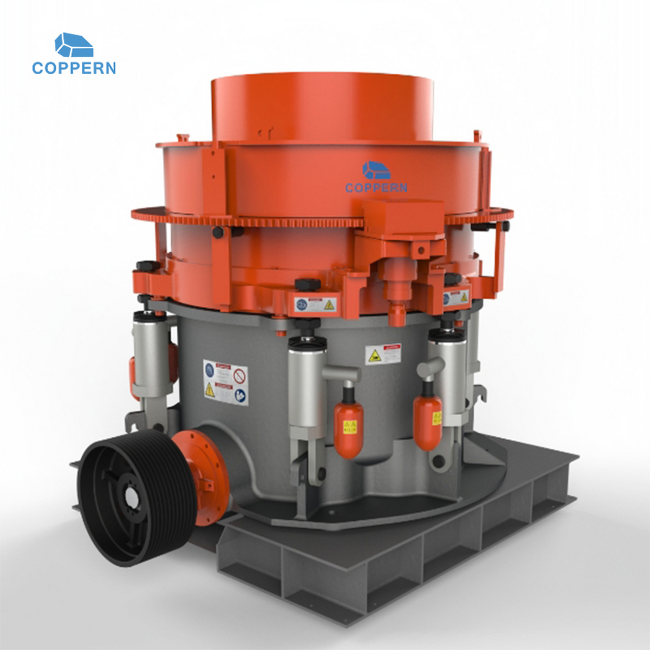 "多缸液压圆锥破的结构及使用要点  液压圆锥破碎机是大中型矿山选厂