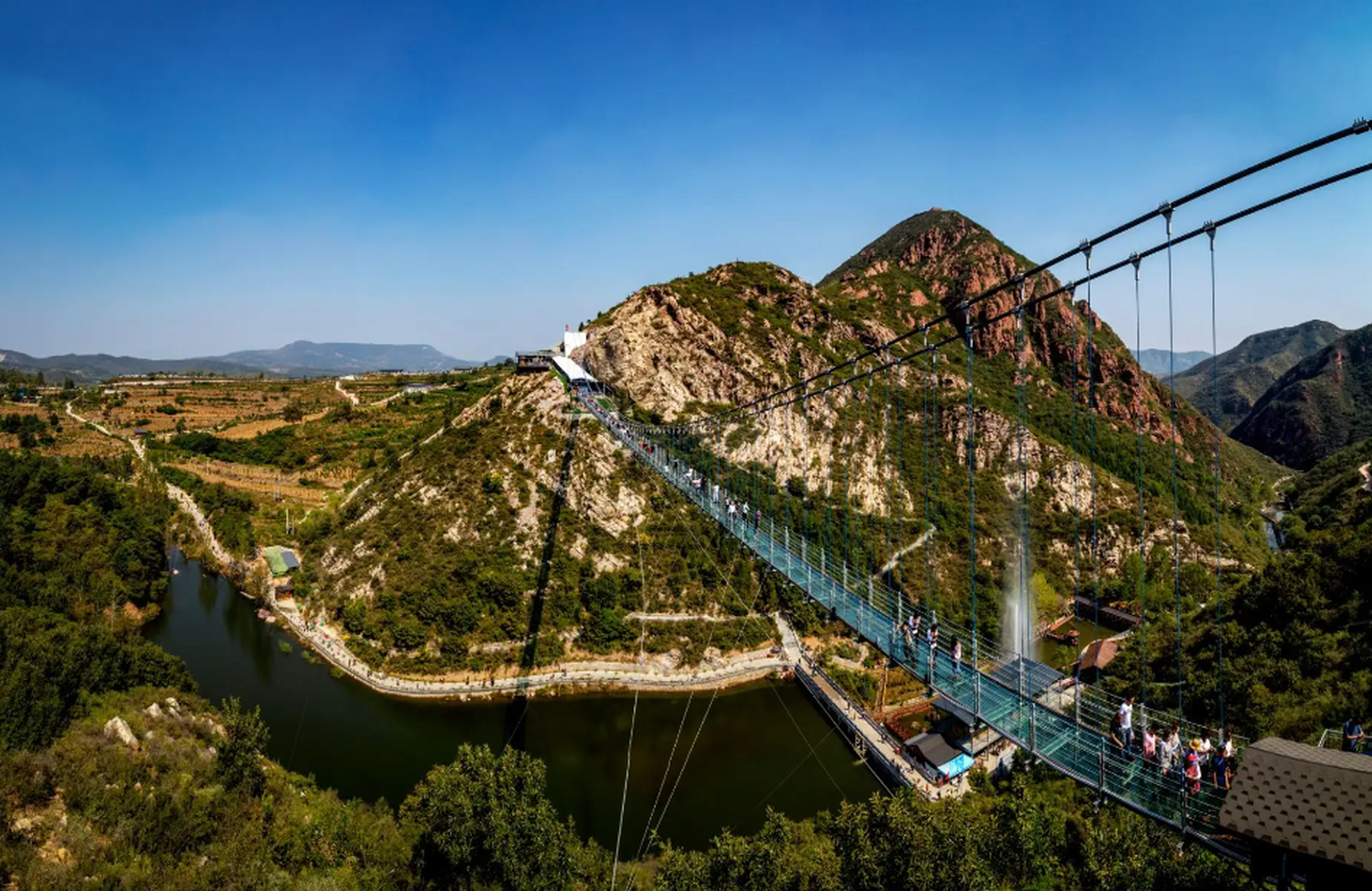 登封大熊山仙人谷景区图片