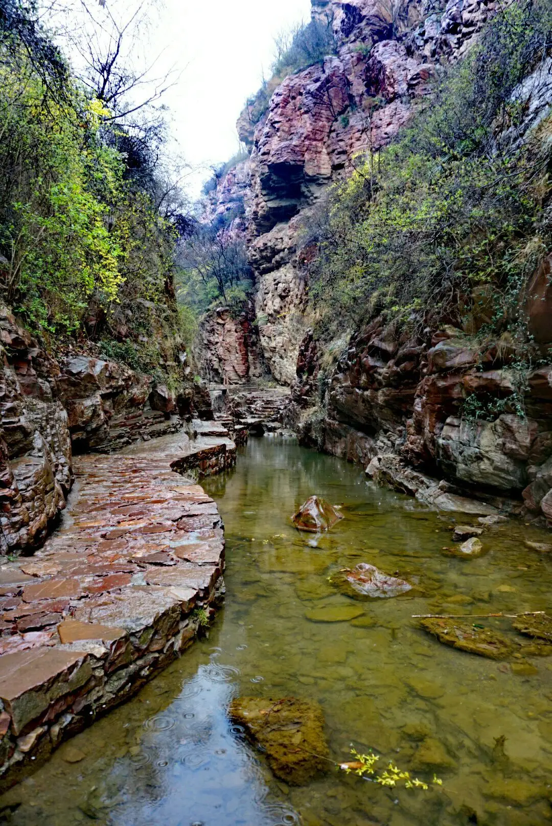 新密大峡谷风景区图片