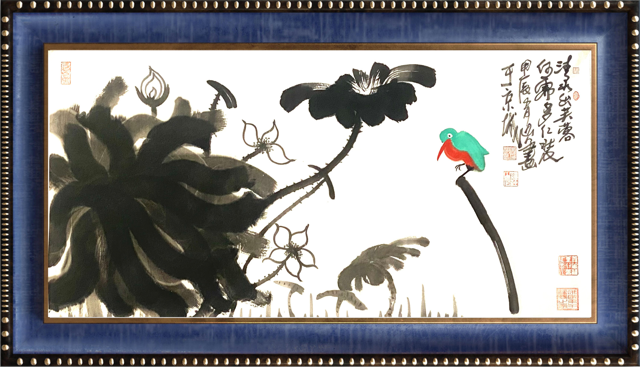 中国画坛百家争鸣,创新层出不穷,但艺术之道不离其宗.