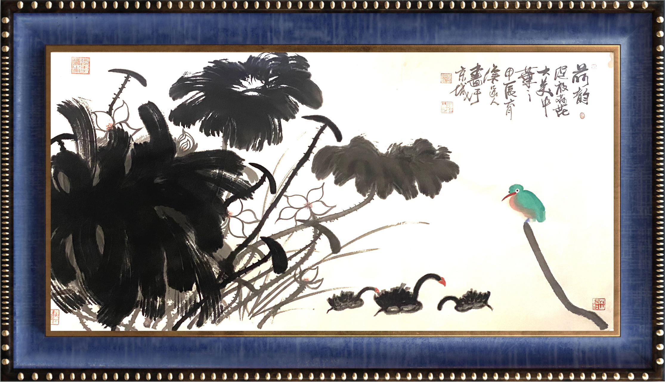 中国画坛百家争鸣,创新层出不穷,但艺术之道不离其宗.