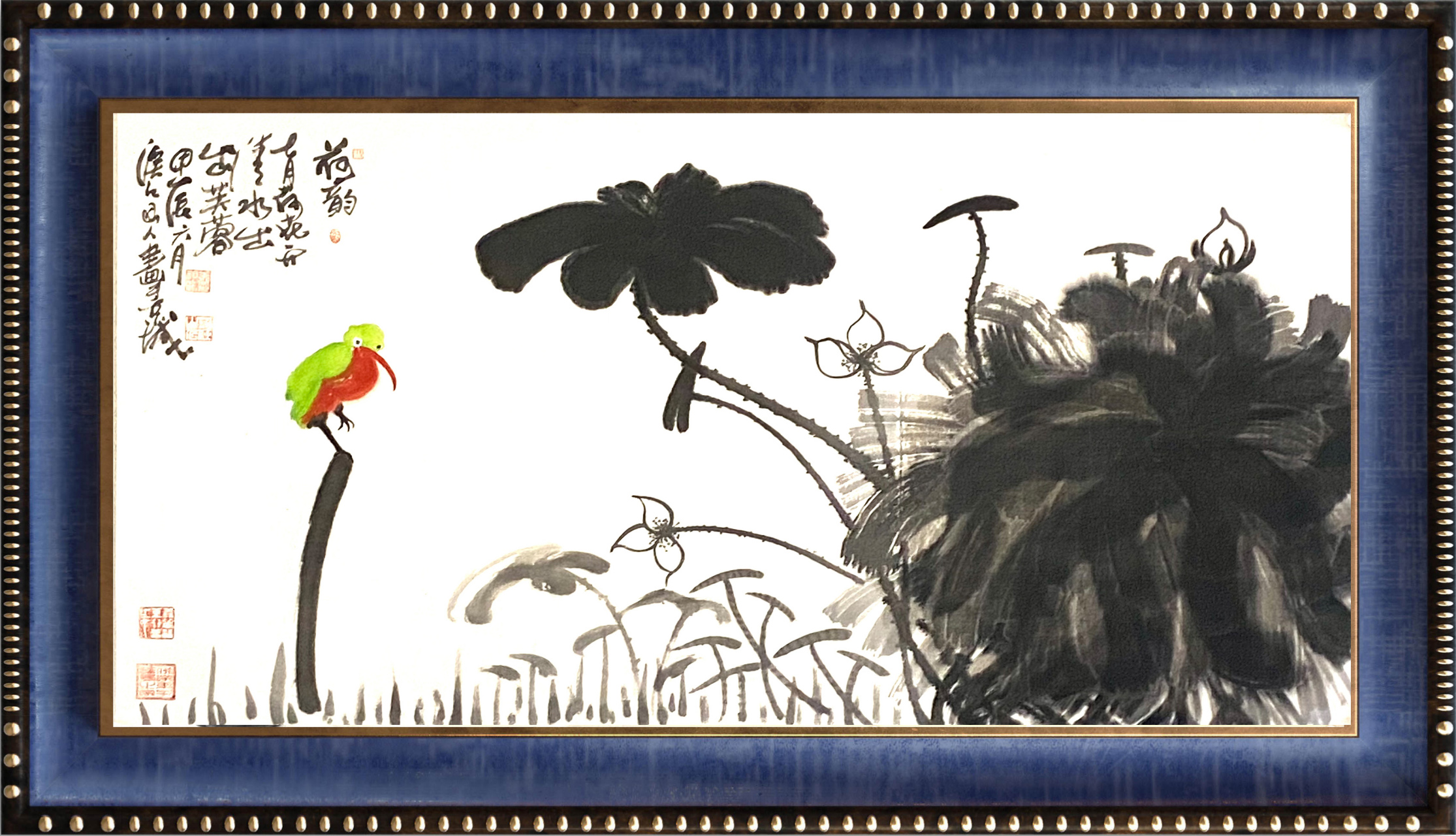 中国画坛百家争鸣,创新层出不穷,但艺术之道不离其宗.