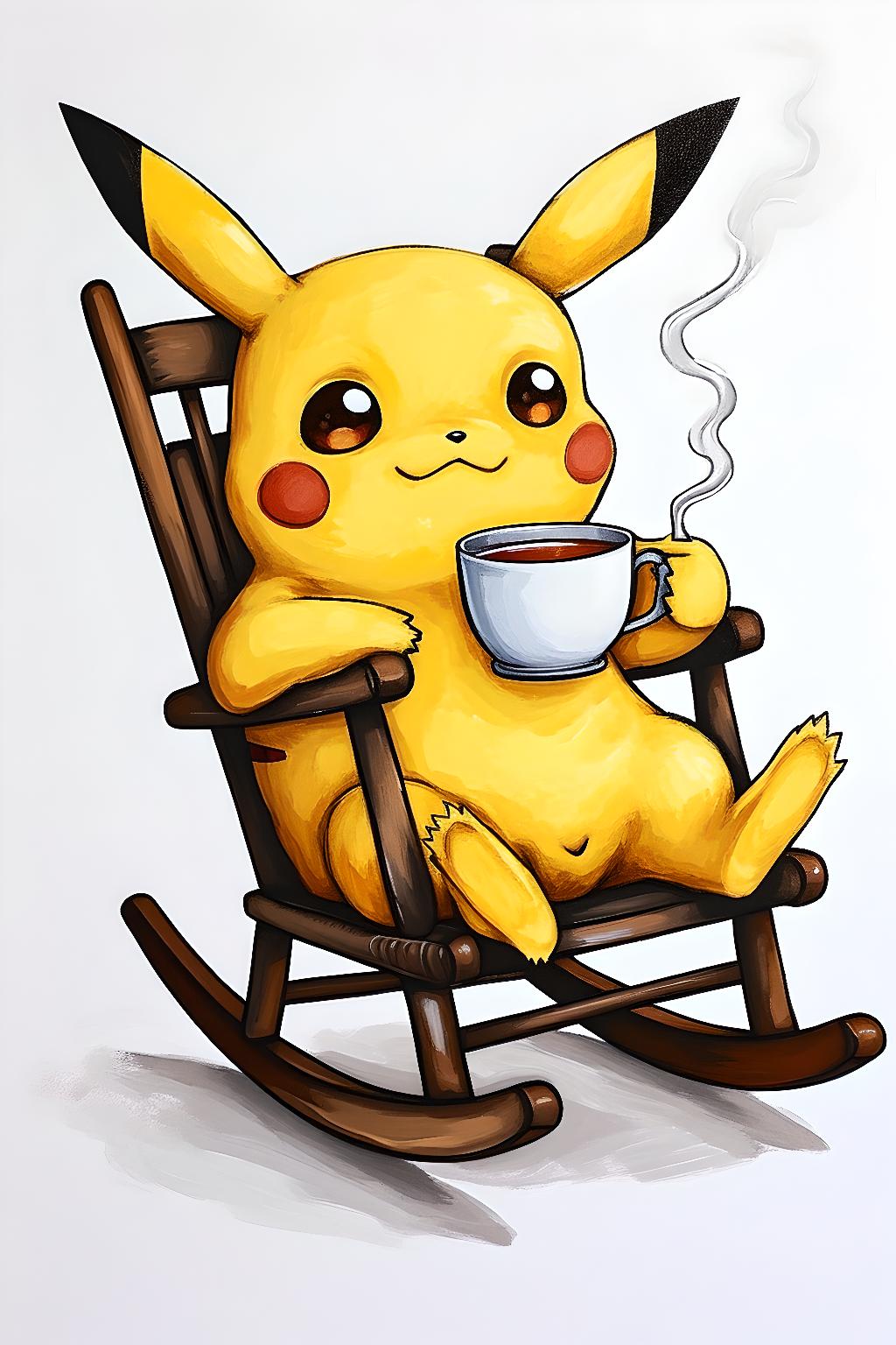 好可爱的皮卡丘