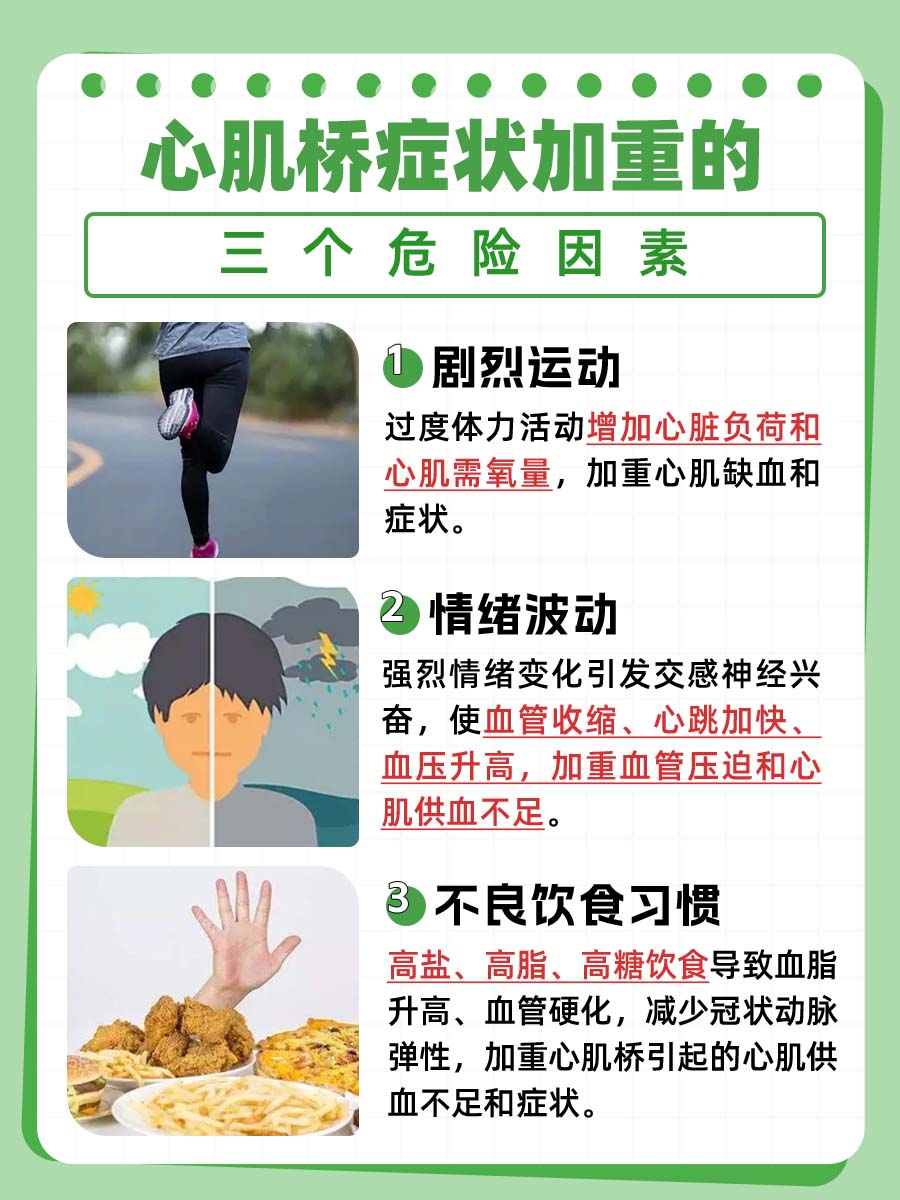 了解一下:心肌桥会带来哪些症状?