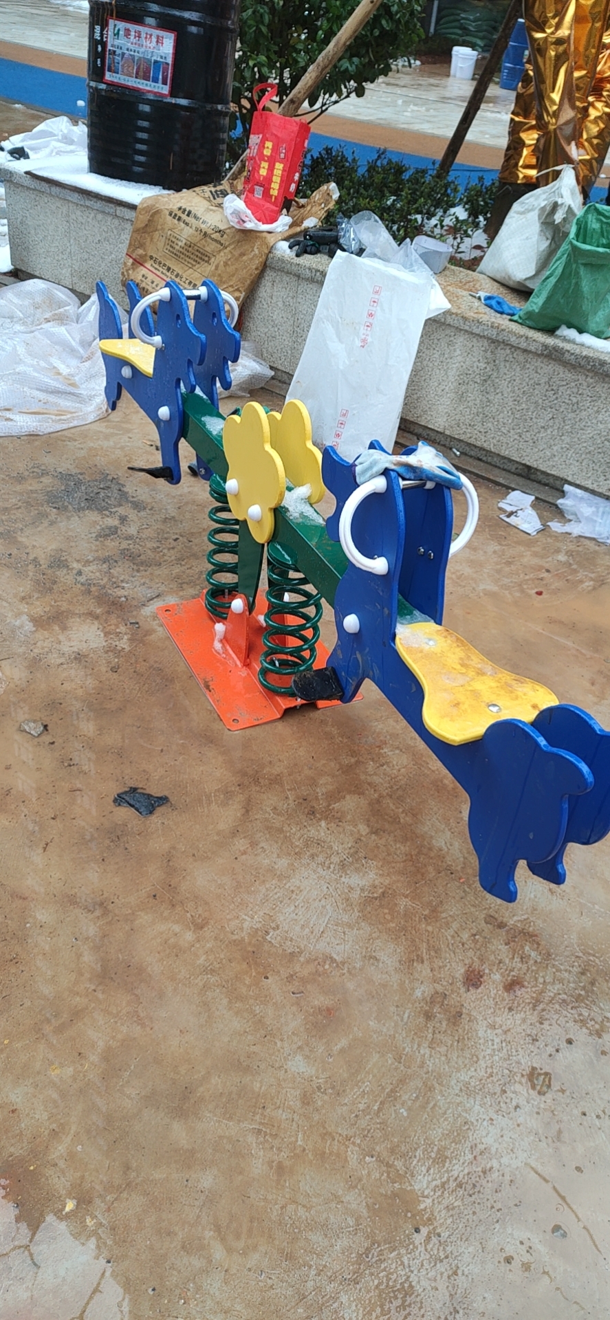 儿童跷跷板定制工厂#双人跷跷板#弹簧跷跷板厂家#跷跷板哪家好#拾年