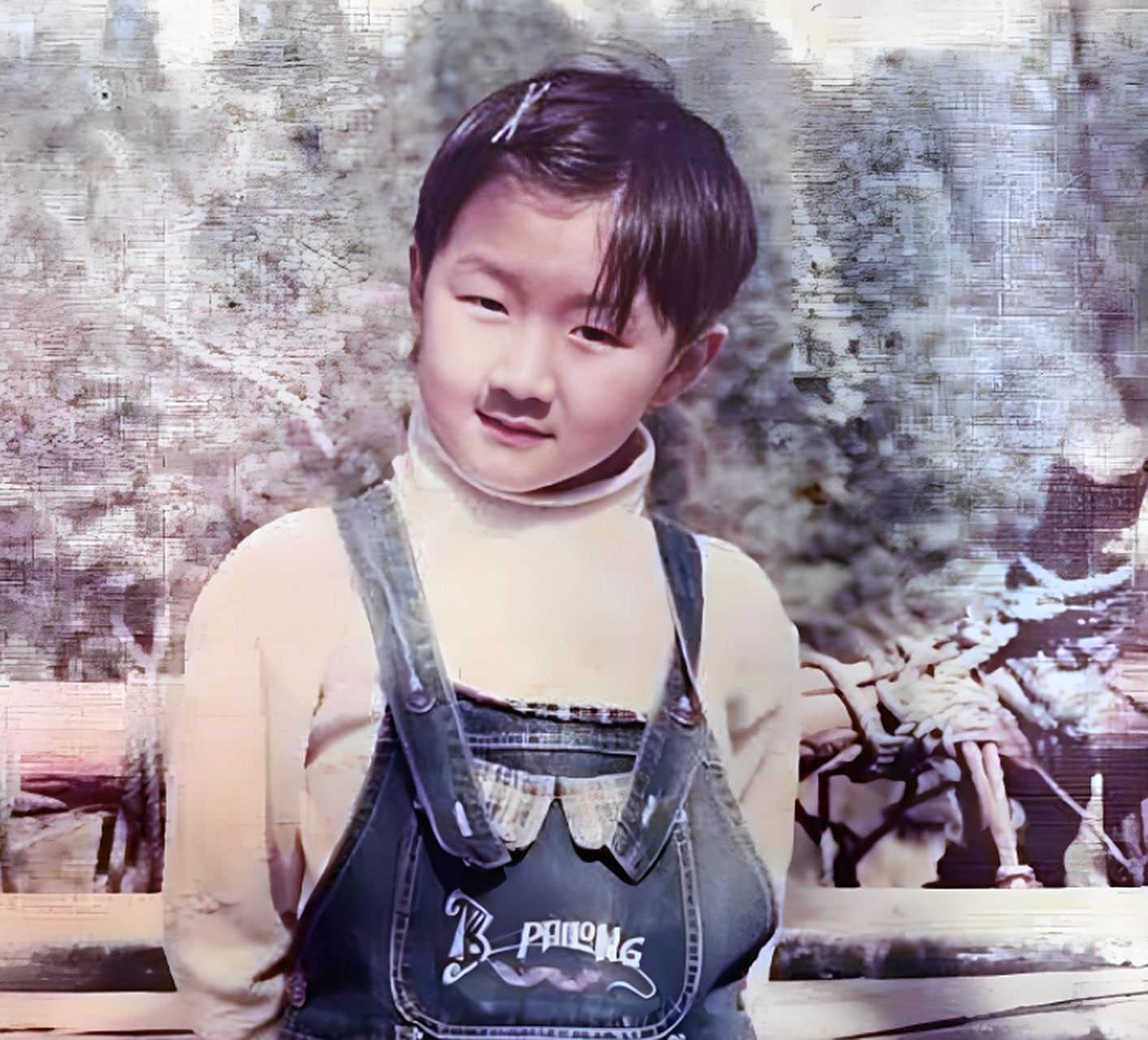 陈梦小时候的照片曝光,大梦从小就是个美女,一股子不服输的劲儿!