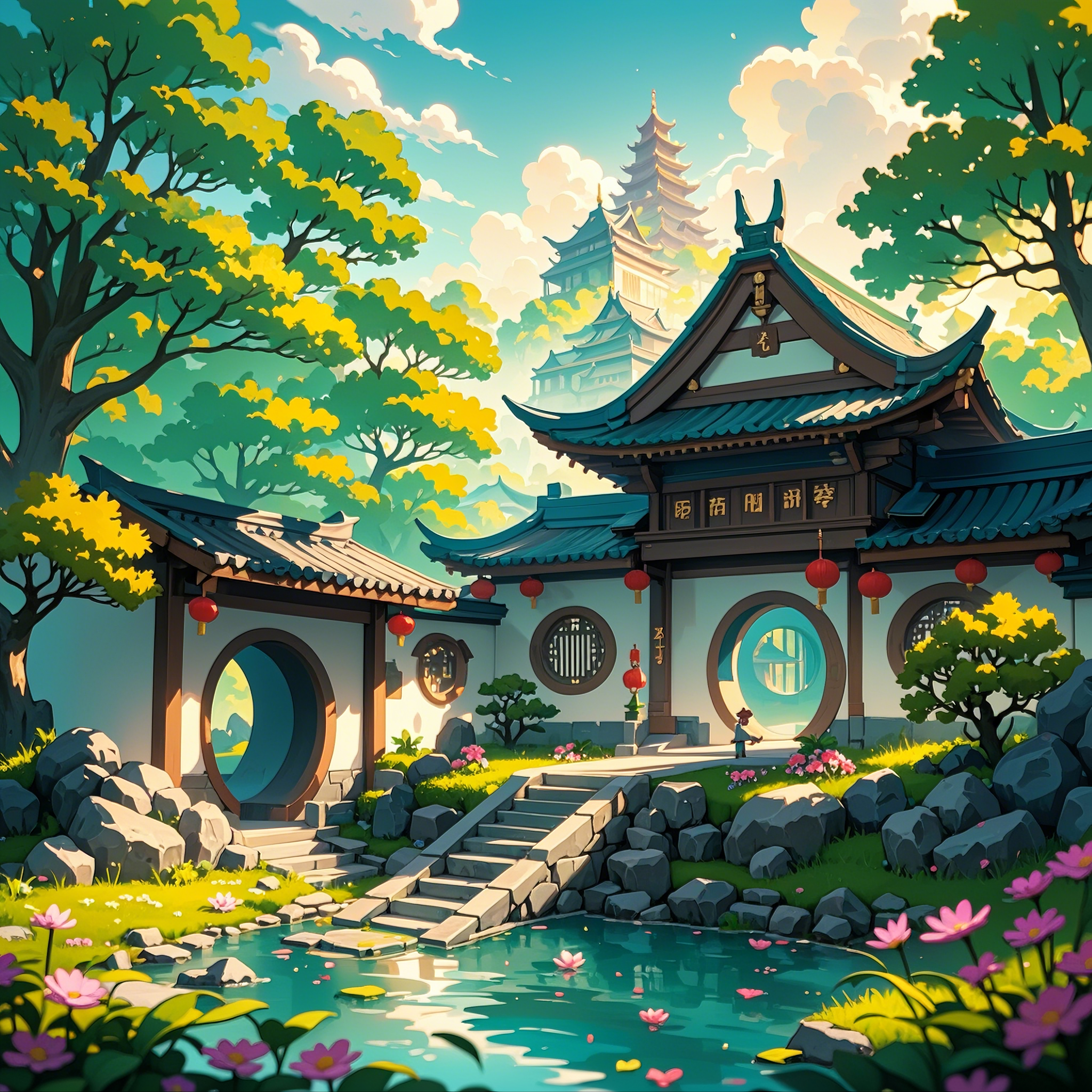 江南庭院