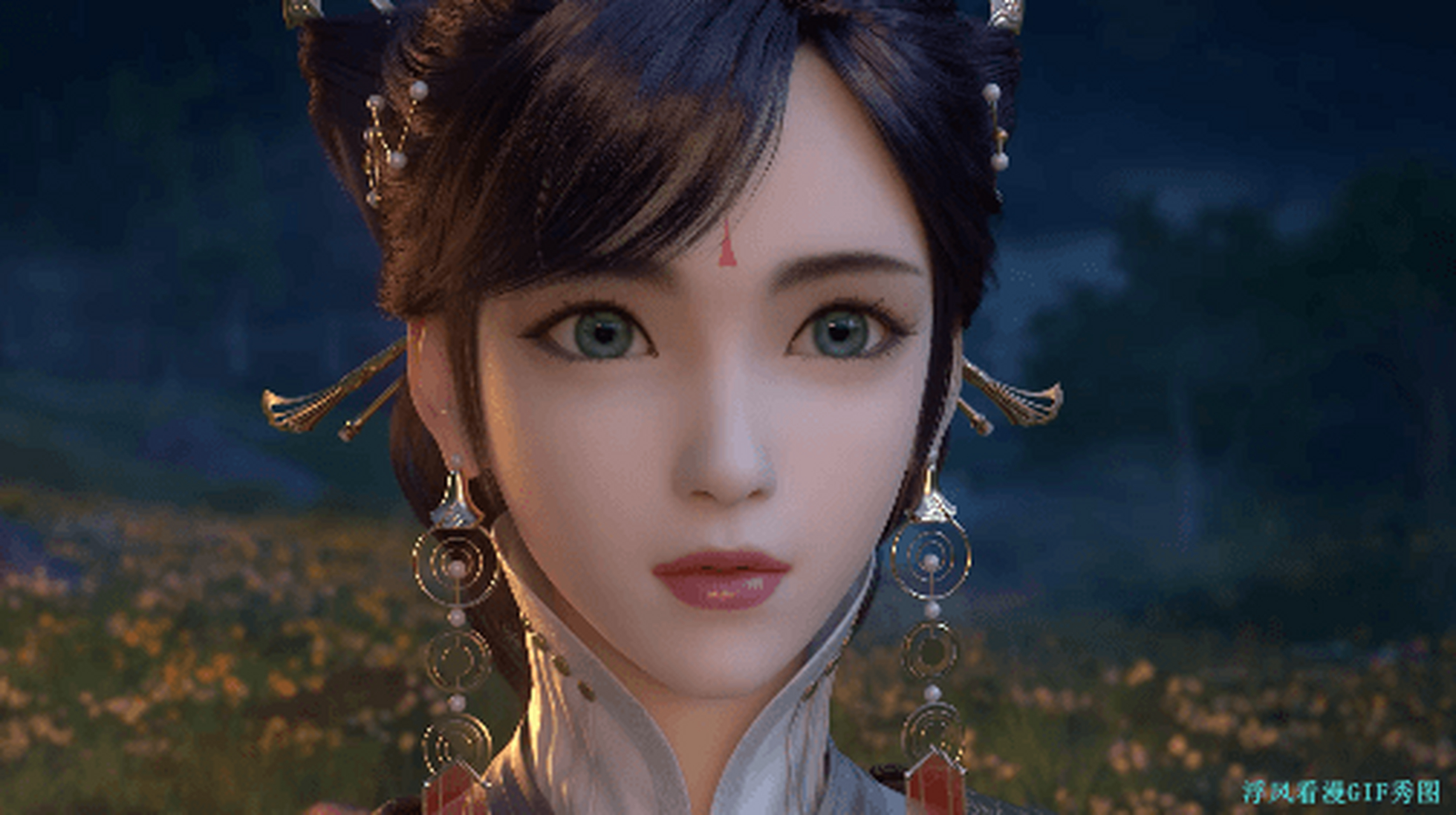 眷思量 25|嫣然一笑的须灵犀与我见犹怜的须灵犀 (动图)