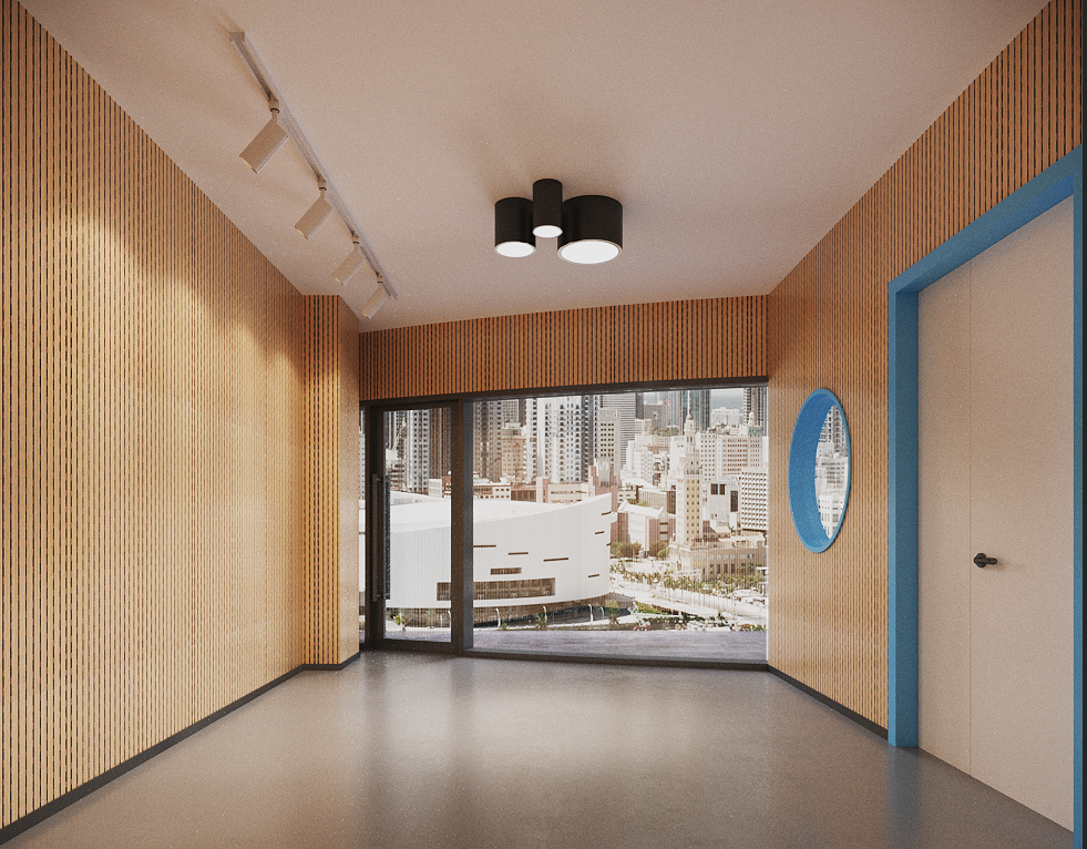 培训机构设计装修案例分享,以现代简约风格为主,融入多彩教育元素