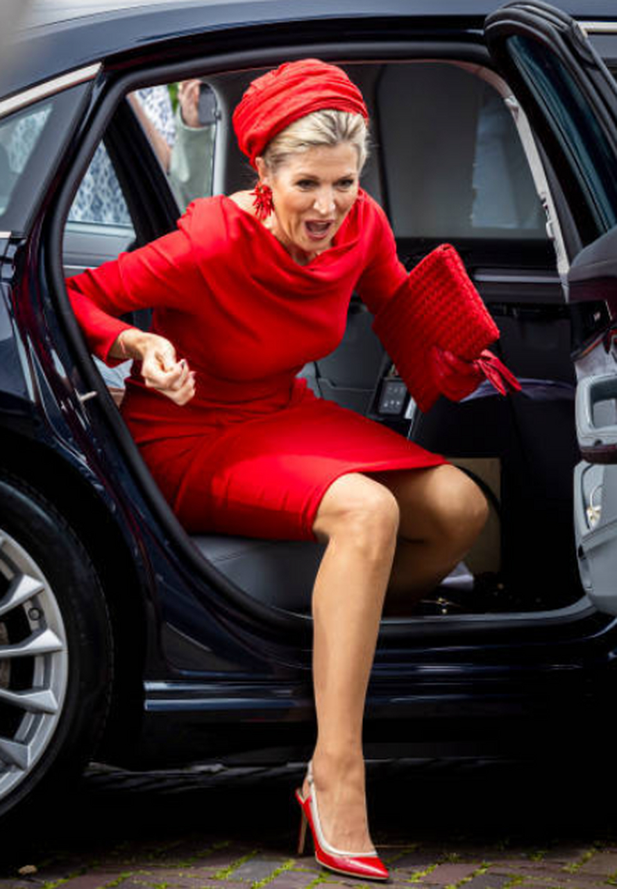 荷兰王后马克西玛,作为荷兰王室的璀璨明珠,她的每一次亮相都备受瞩目