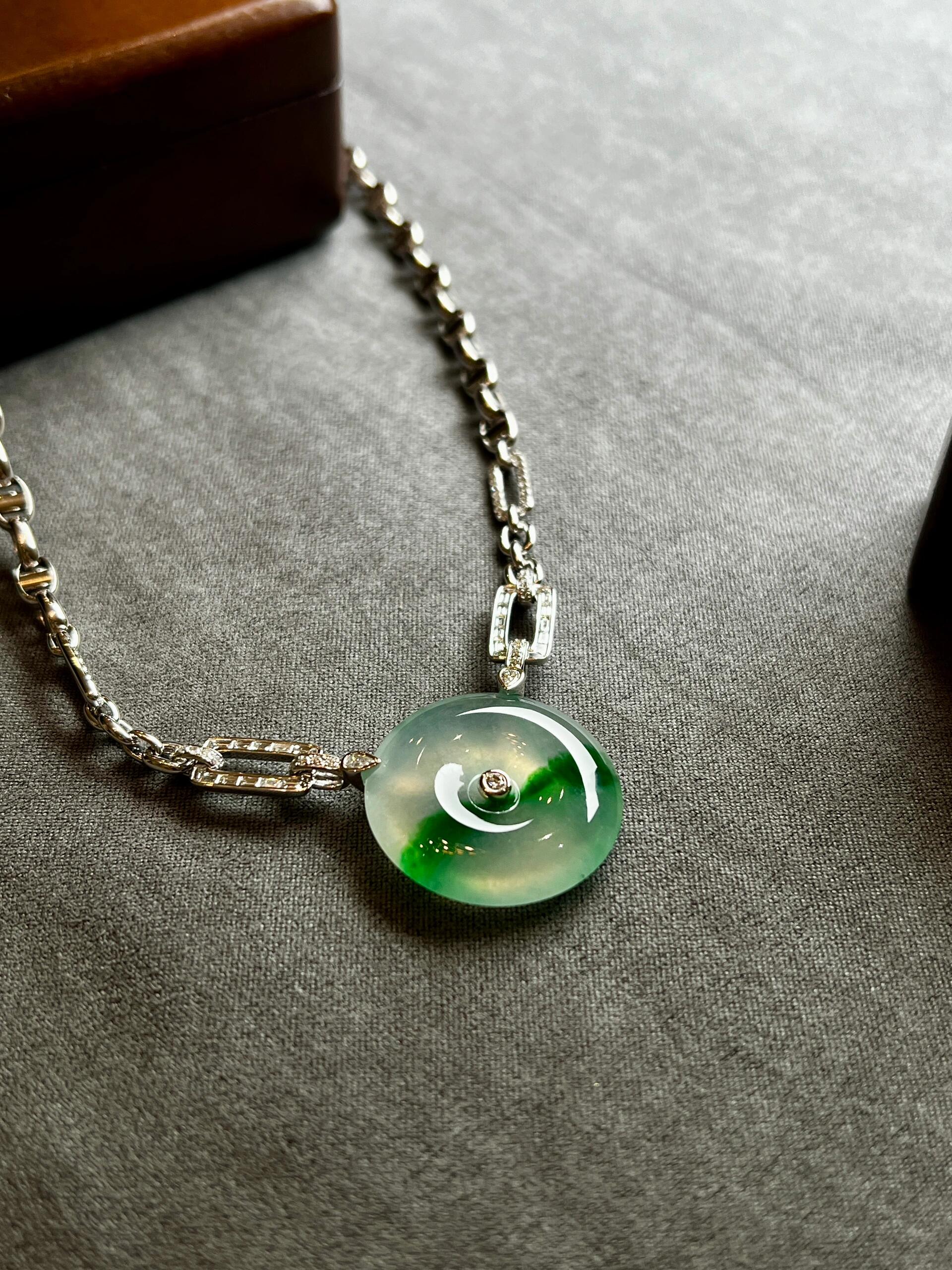 平安扣设计款,半山半水真美!