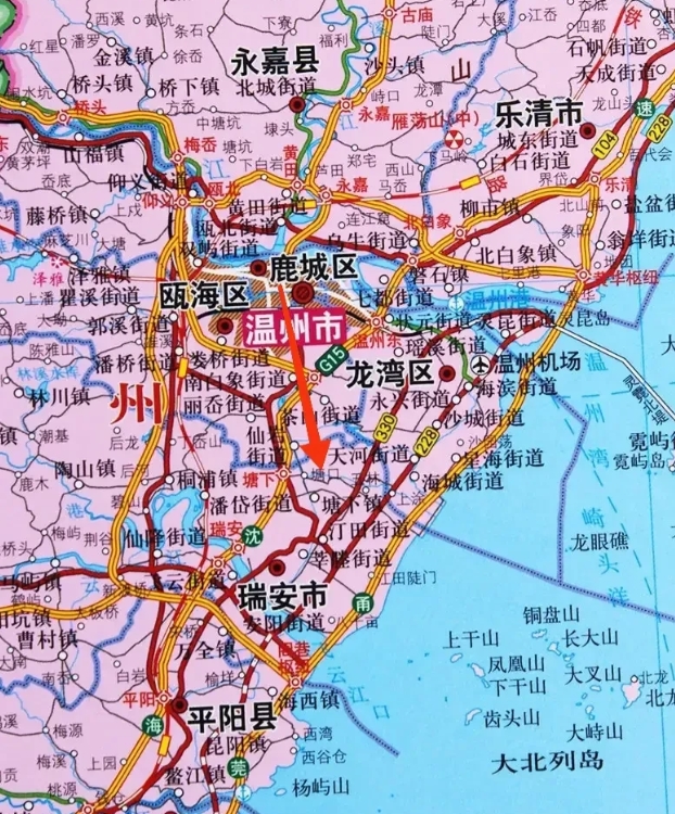 从温州湾沿岸至飞云江口的广阔地域,是温州向海洋拓展的重要领域