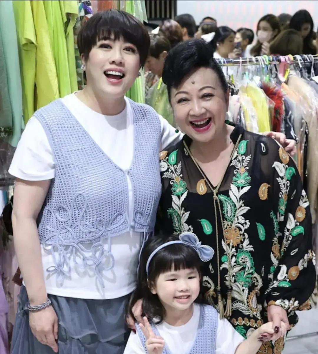 港星陈彦行罕见带女儿亮相有意复出曾被指同时交往六位富豪