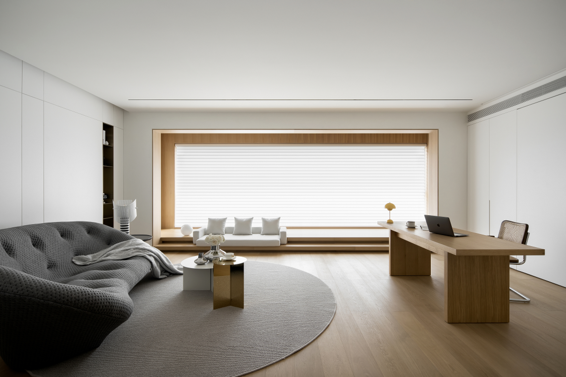 140㎡随性居所,彰显生活质感 极简世界中诉说高级感,与完美之家同行