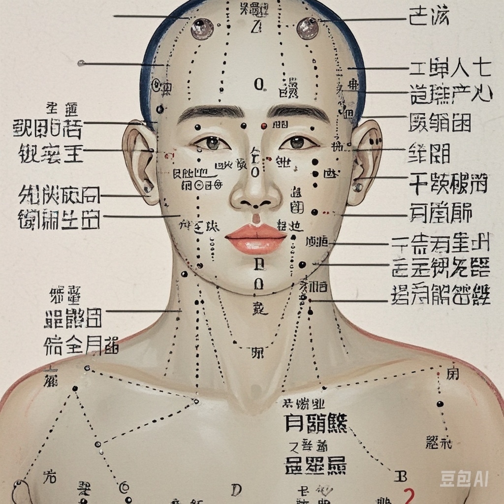 头部太阴的准确位置图图片