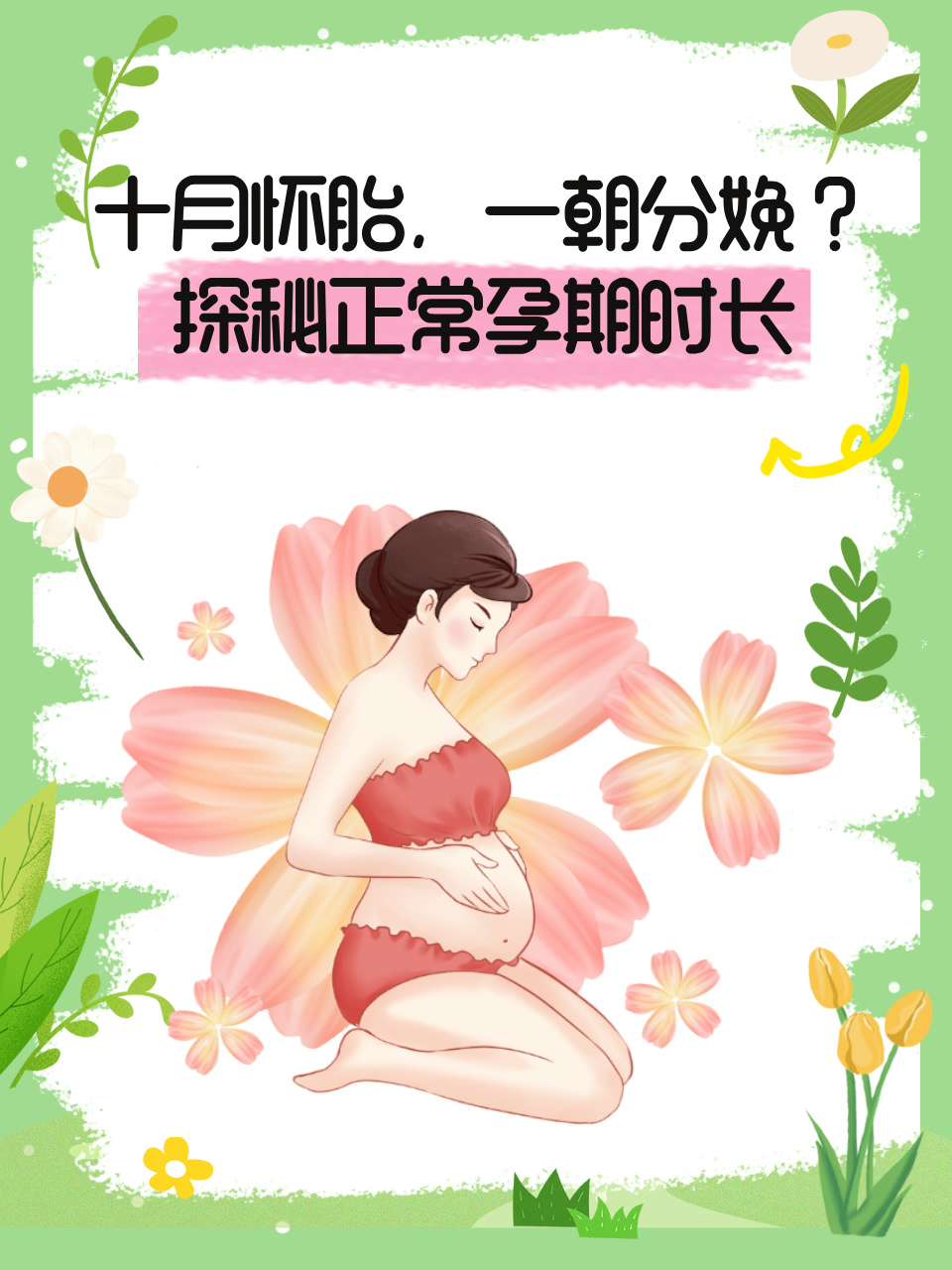 十月怀胎,一朝分娩?