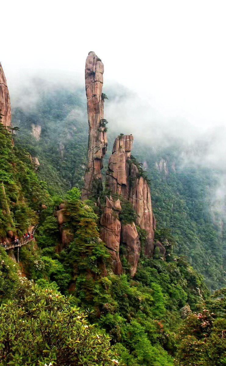 江西上饶三清山巨蟒峰图片