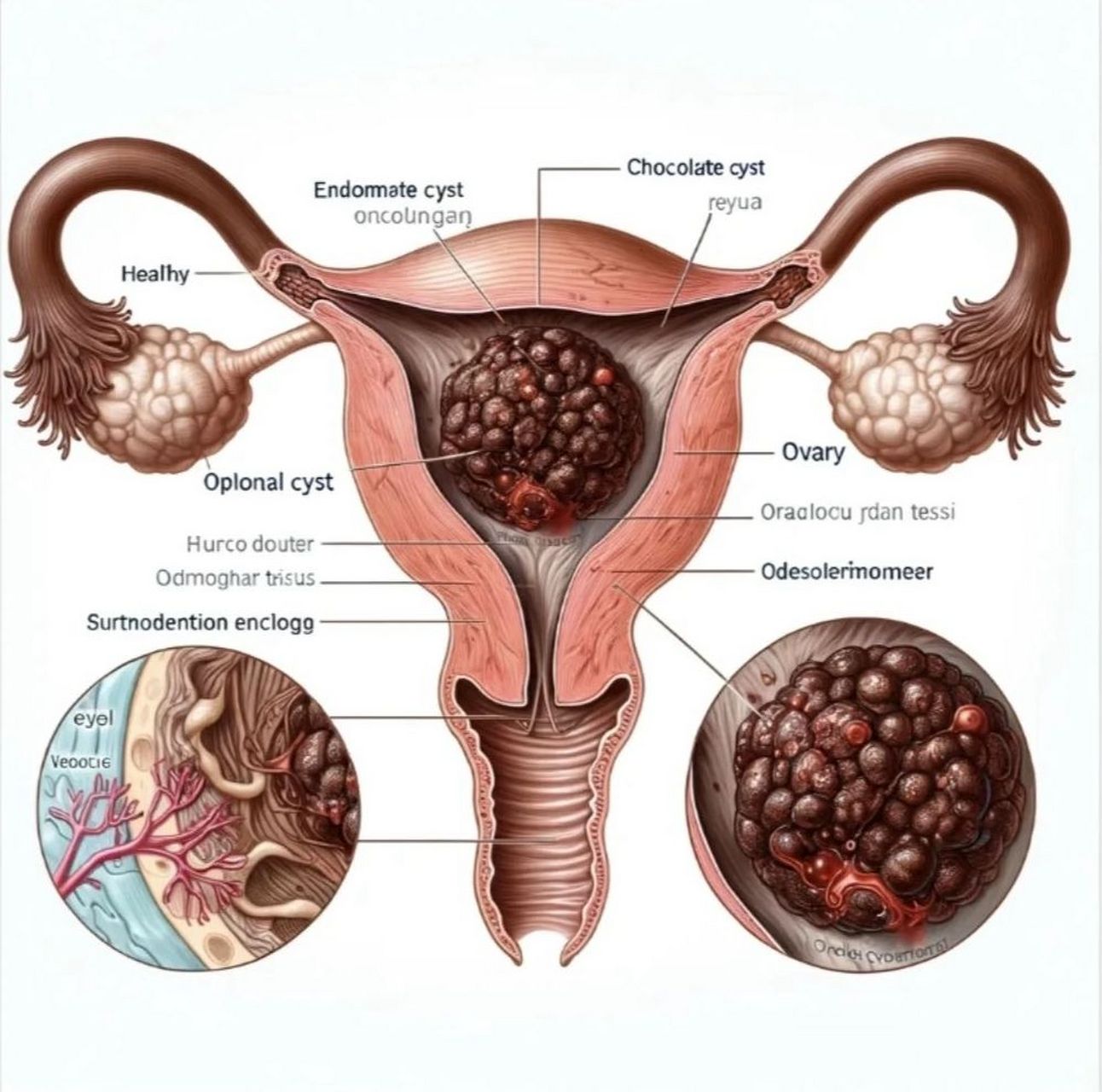 卵巢巧囊图片