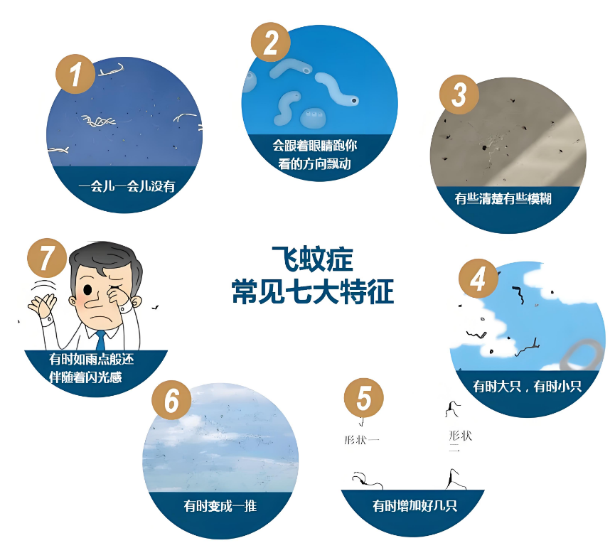 年轻人为何容易产生飞蚊症?