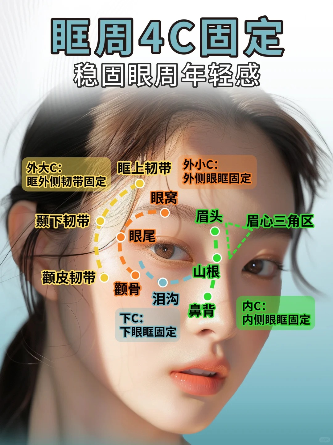 眼周名称图图片