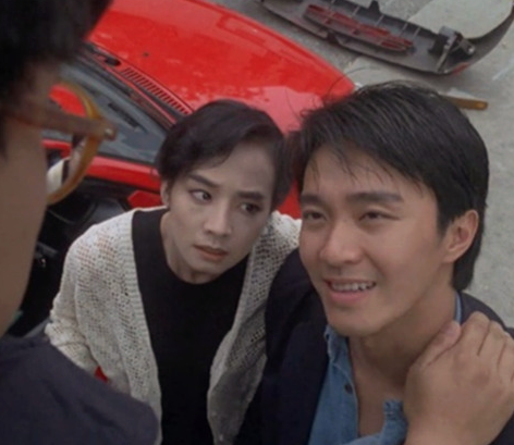 周星驰电影《情圣》里吐槽毛舜筠:"你这么笨,连香港的演员训练班你都