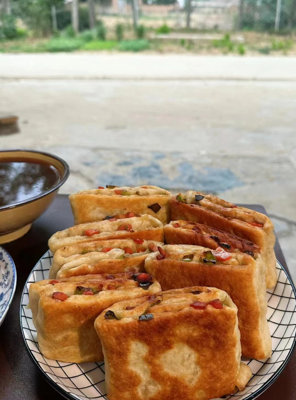 青椒鱼饼图片