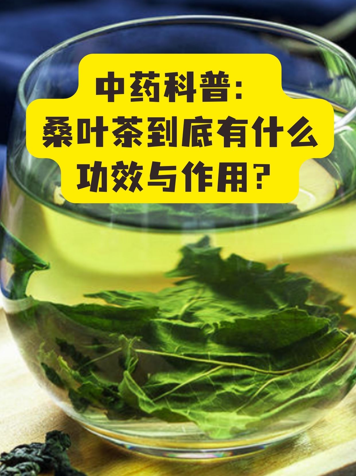 那桑叶茶到底有何功效和作用呢?不妨跟我一起探索一下吧