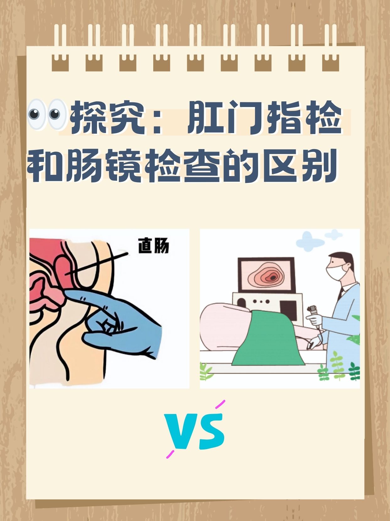 探究:肛门指检和肠镜检查的区别 大家好!