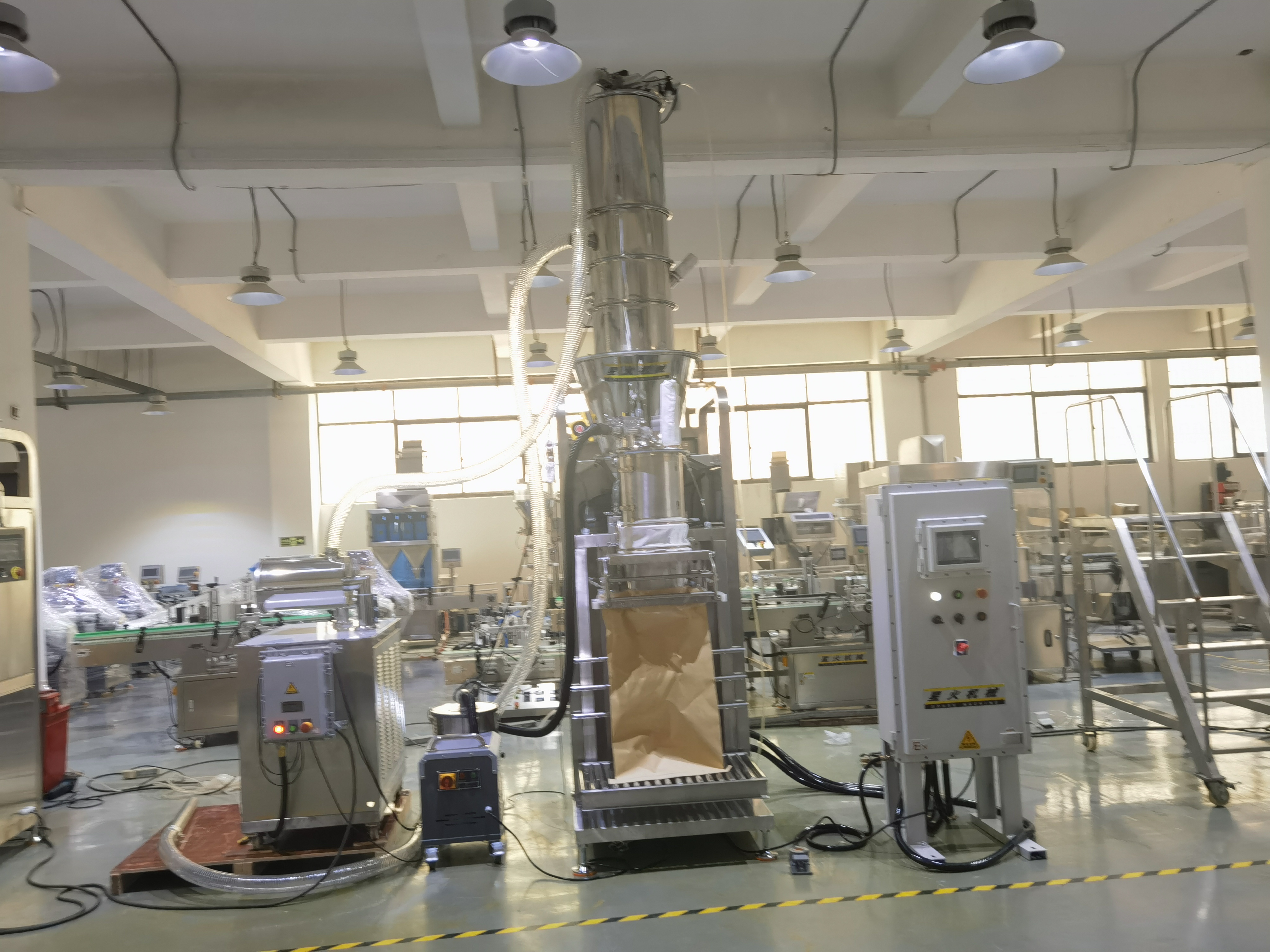 粉料称重包装机# #微细粉料自动计量称重定量包装机# #粉料称重包鞍