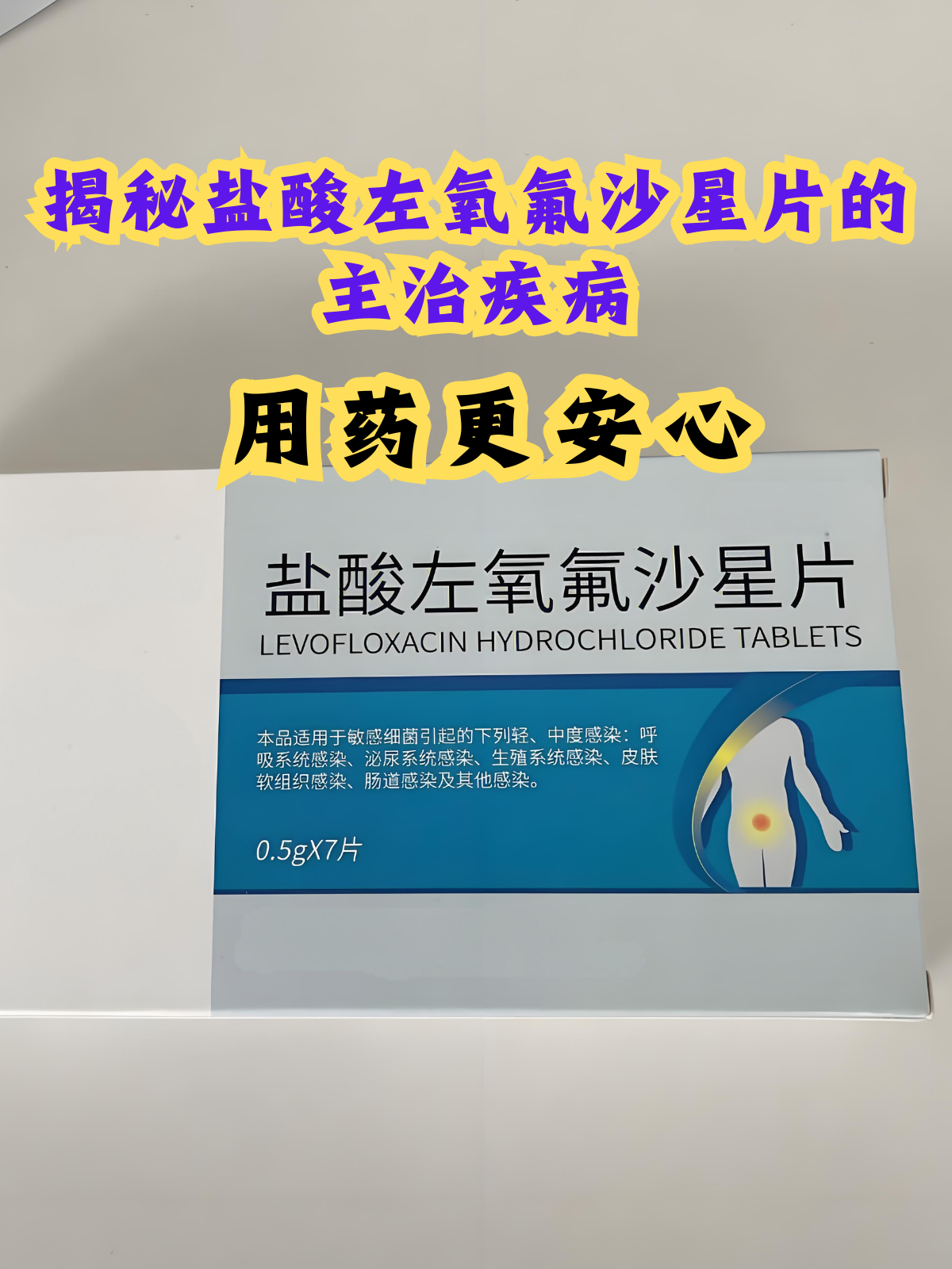 揭秘盐酸左氧氟沙星片的主治疾病,用药更安心 每年春天,虽然万物复苏