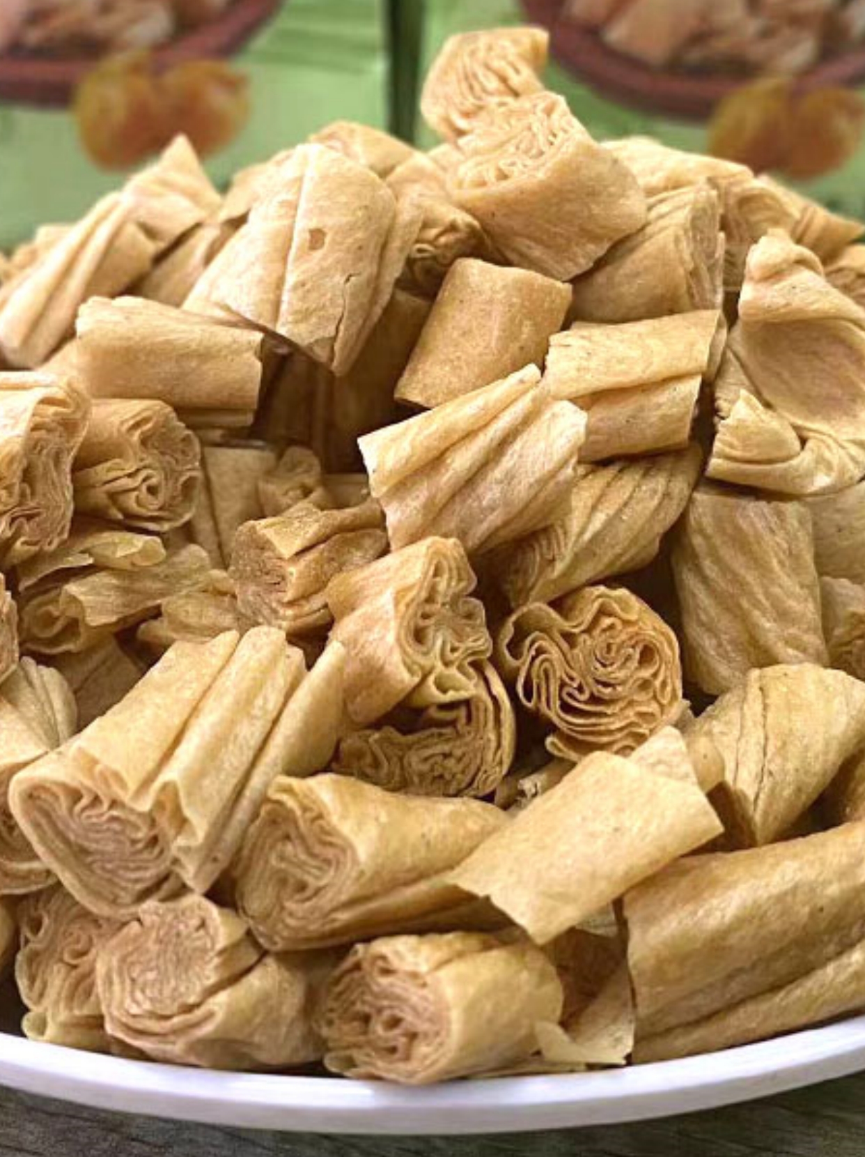 豆皮入味口感q弹 还搭配了各种蔬菜和豆制品 简直是
