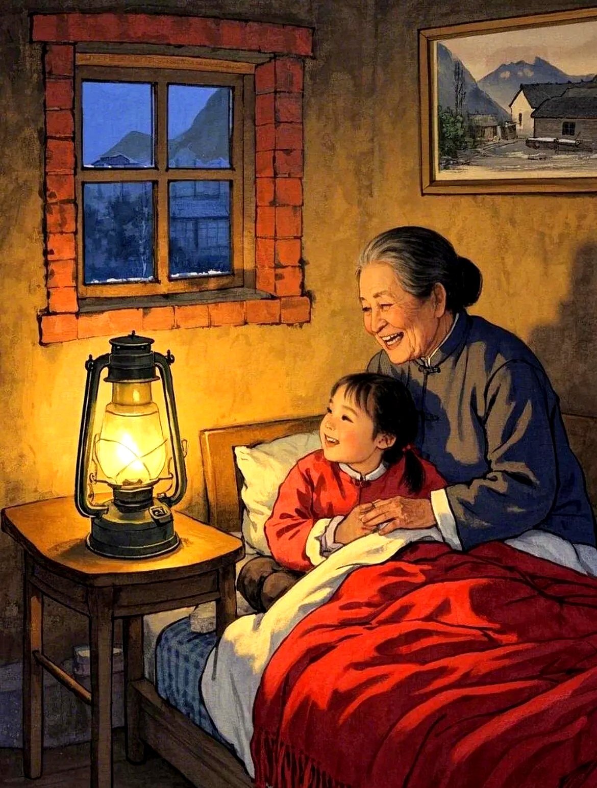妈妈的自由是外婆给予的