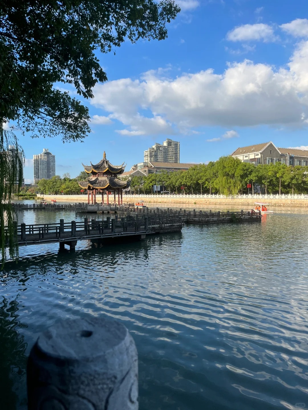 宝子们,我最近去了南通濠河风景区,那一趟旅行简直让我梦回江南,体验