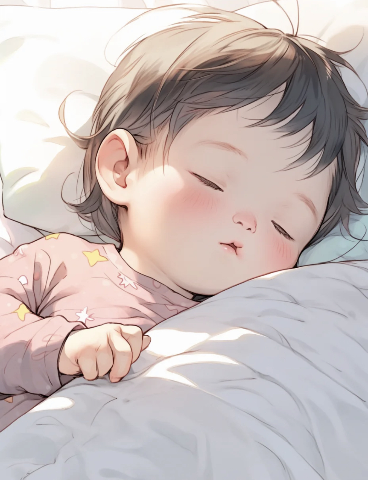 1,踢被子,孩子如果内火重,内火旺盛,睡眠会不安稳,睡觉容易踢被子