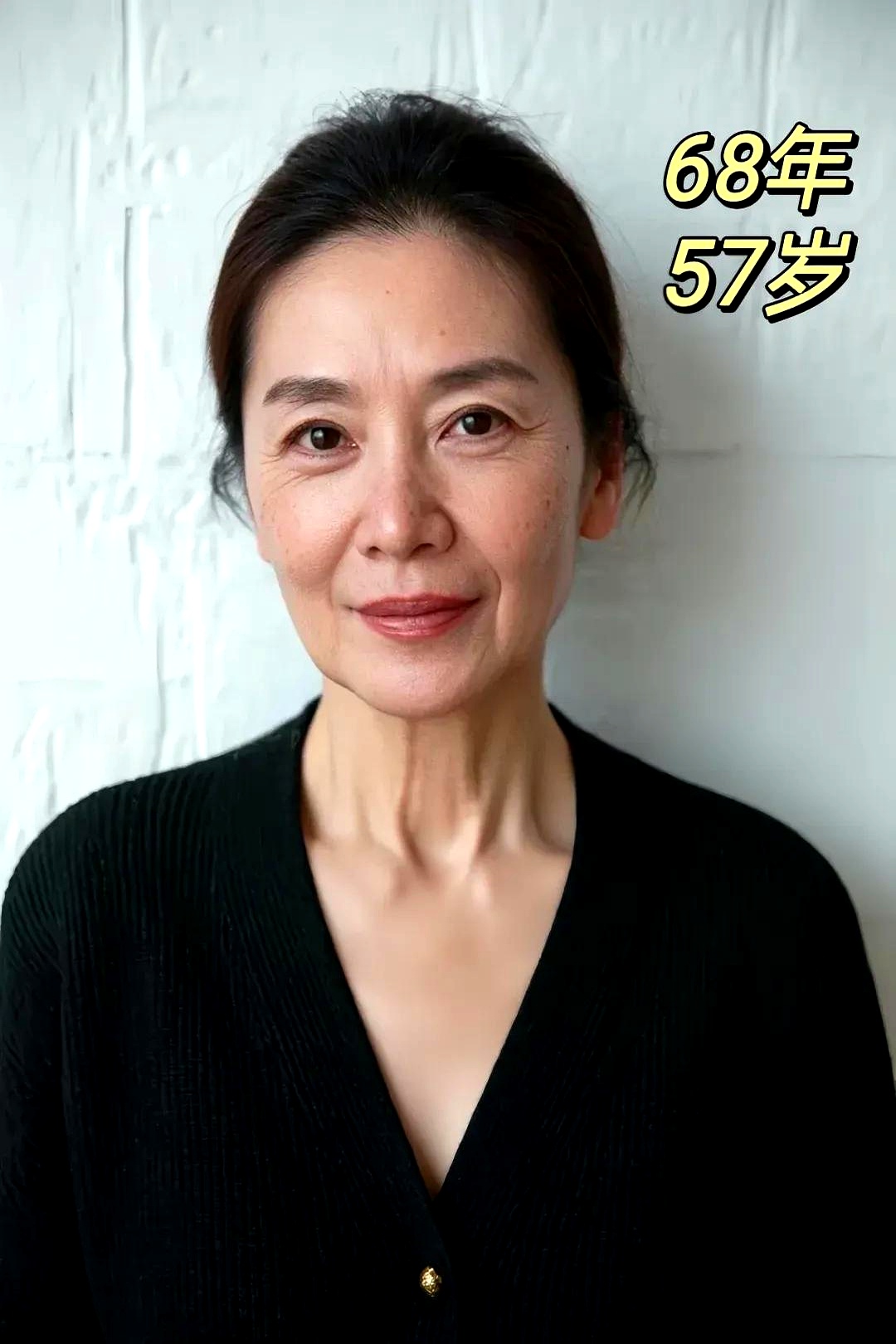 我今年57岁了,可一点儿不显老,很多人都说我看起