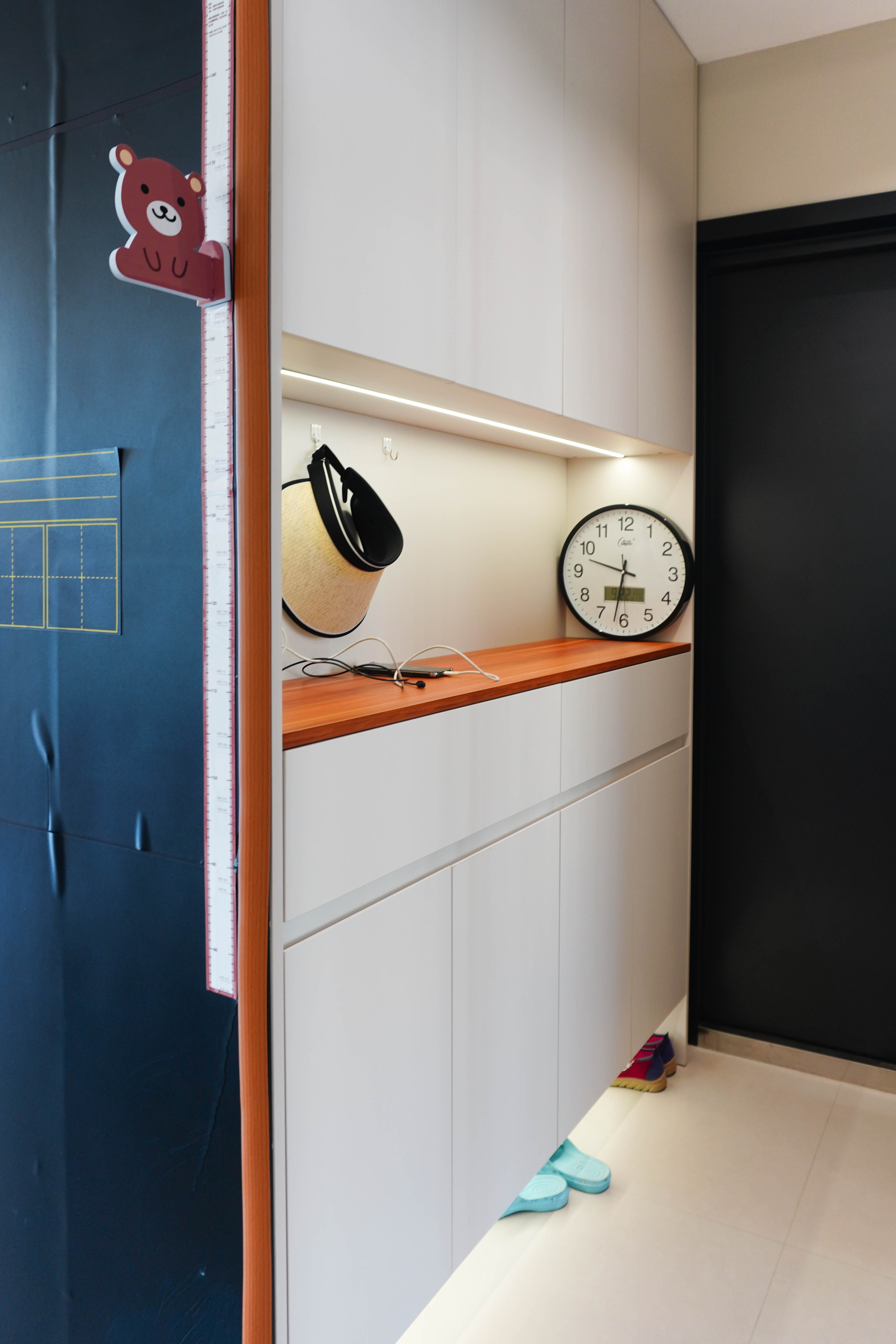 吗进门顶面效果图进门玄关吊顶造型图片大全吊顶比柜子突出10cm好看吗