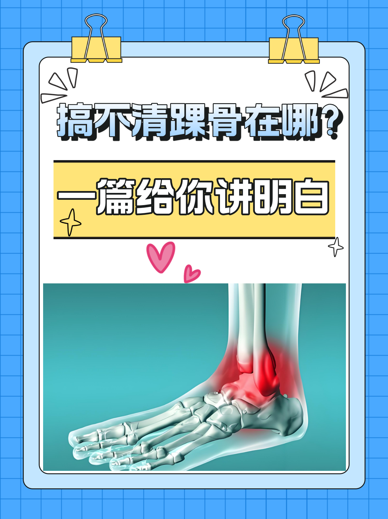 踝骨不仅是支撑我们行走,跑步的重要结构,还隐藏着许多医学上的奥秘