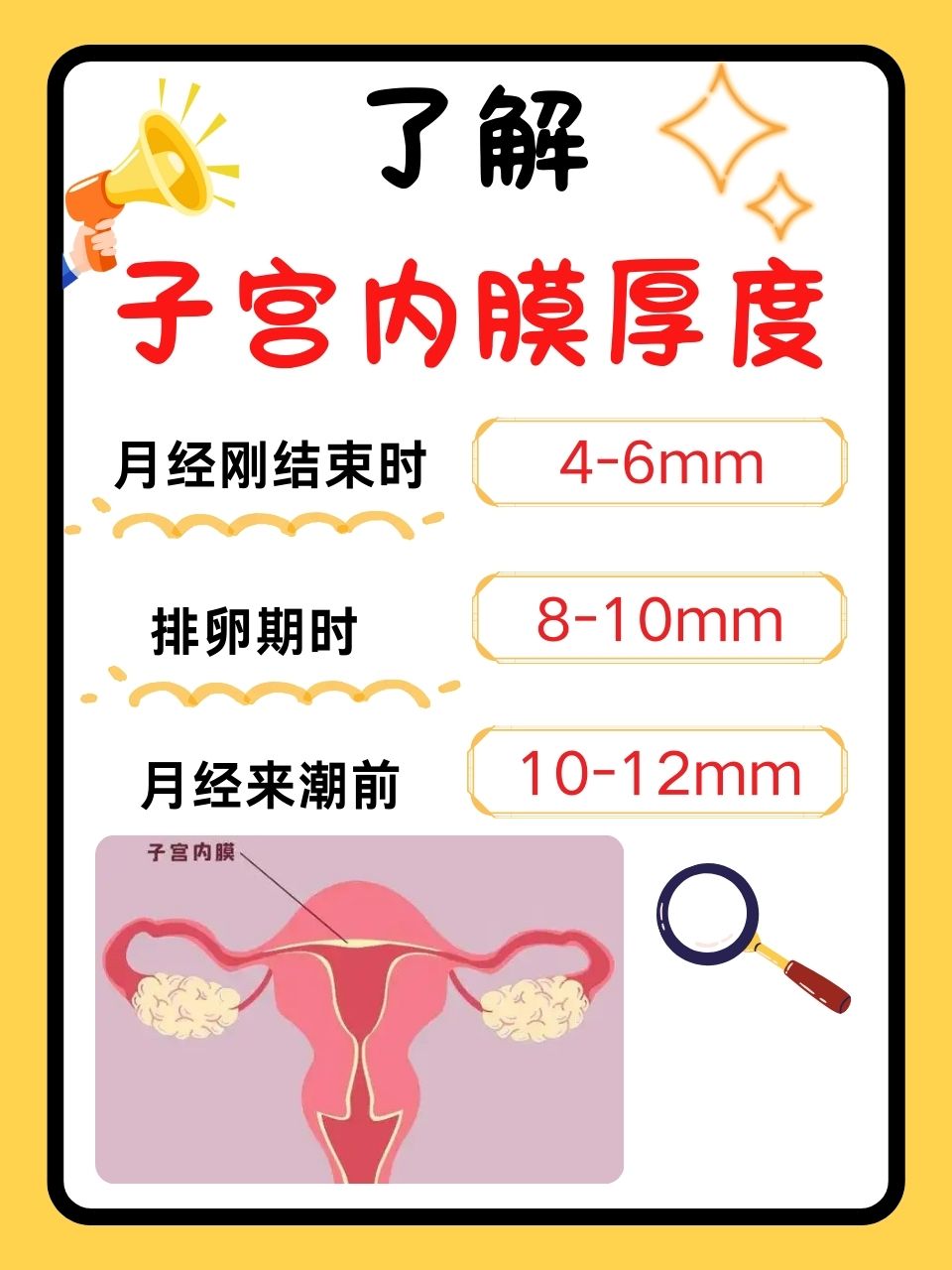 女人子宫内膜的正常厚度,一文揭秘