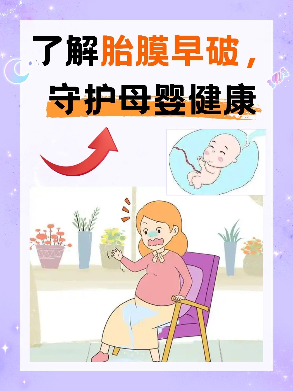 然而,孕期有时会出现一些让人揪心的状况,"胎膜早破"便是其中之一,它