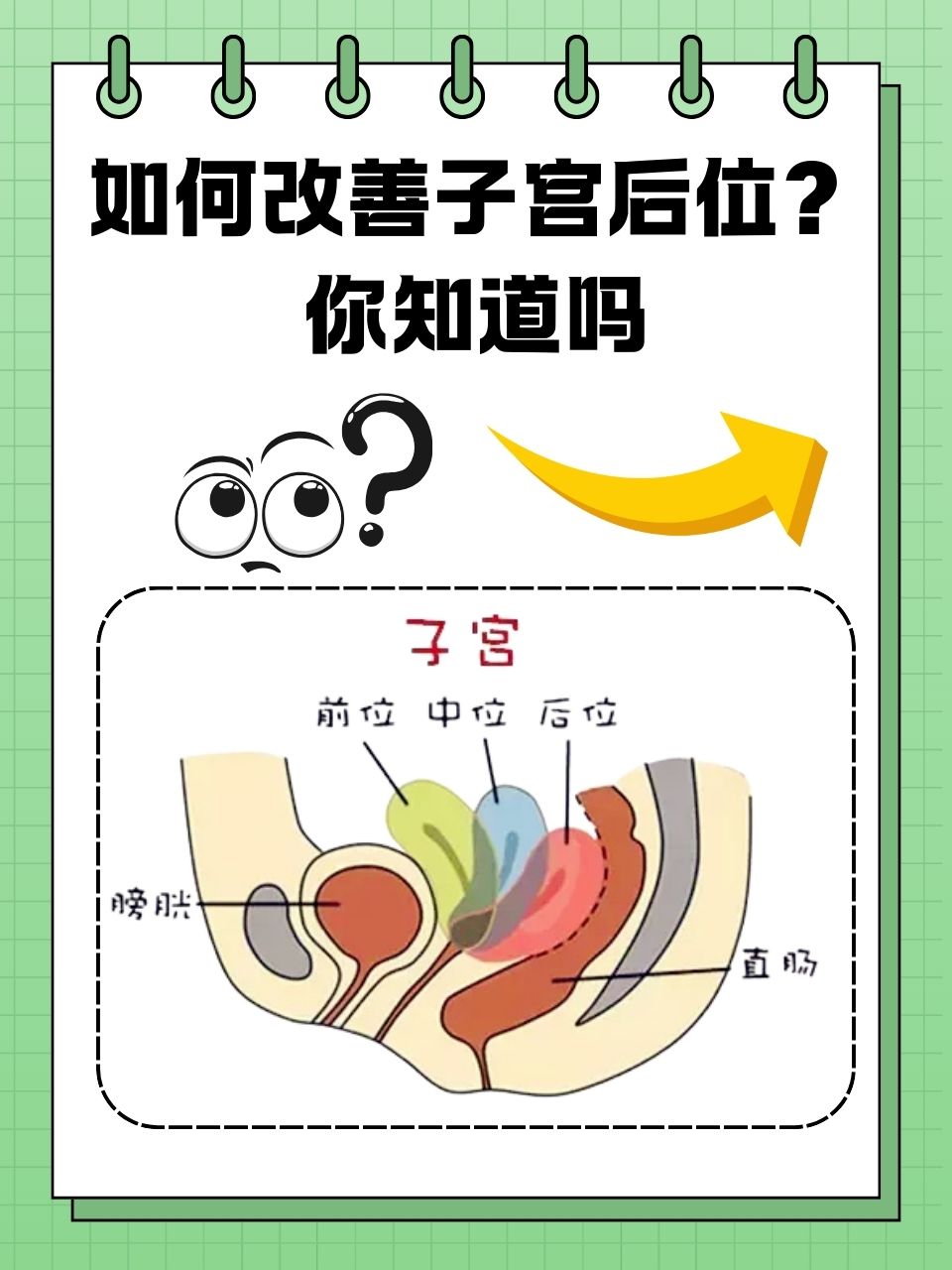 你知道吗  子宫后位的消息,让不少女性陷入了焦虑,她们迫切想知道如何
