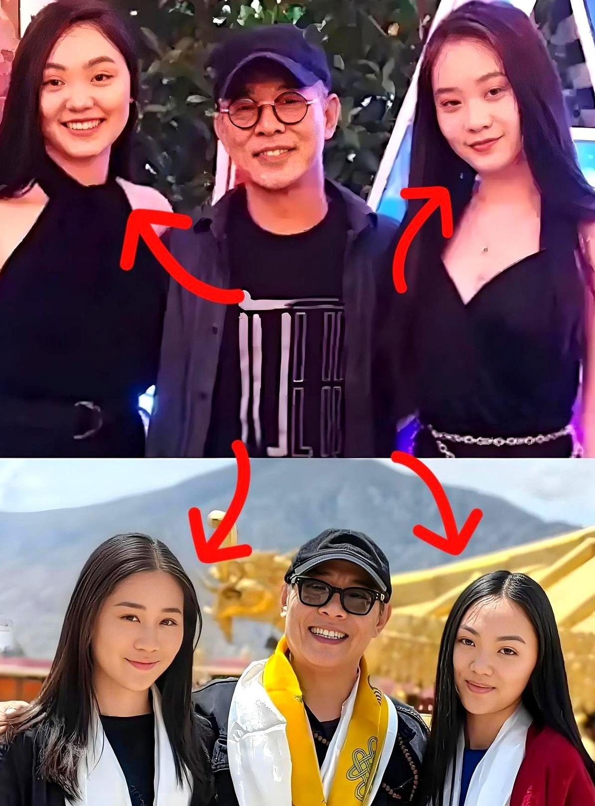 李连杰四个闺女没儿子,网友说这是玄学"锁死"了!